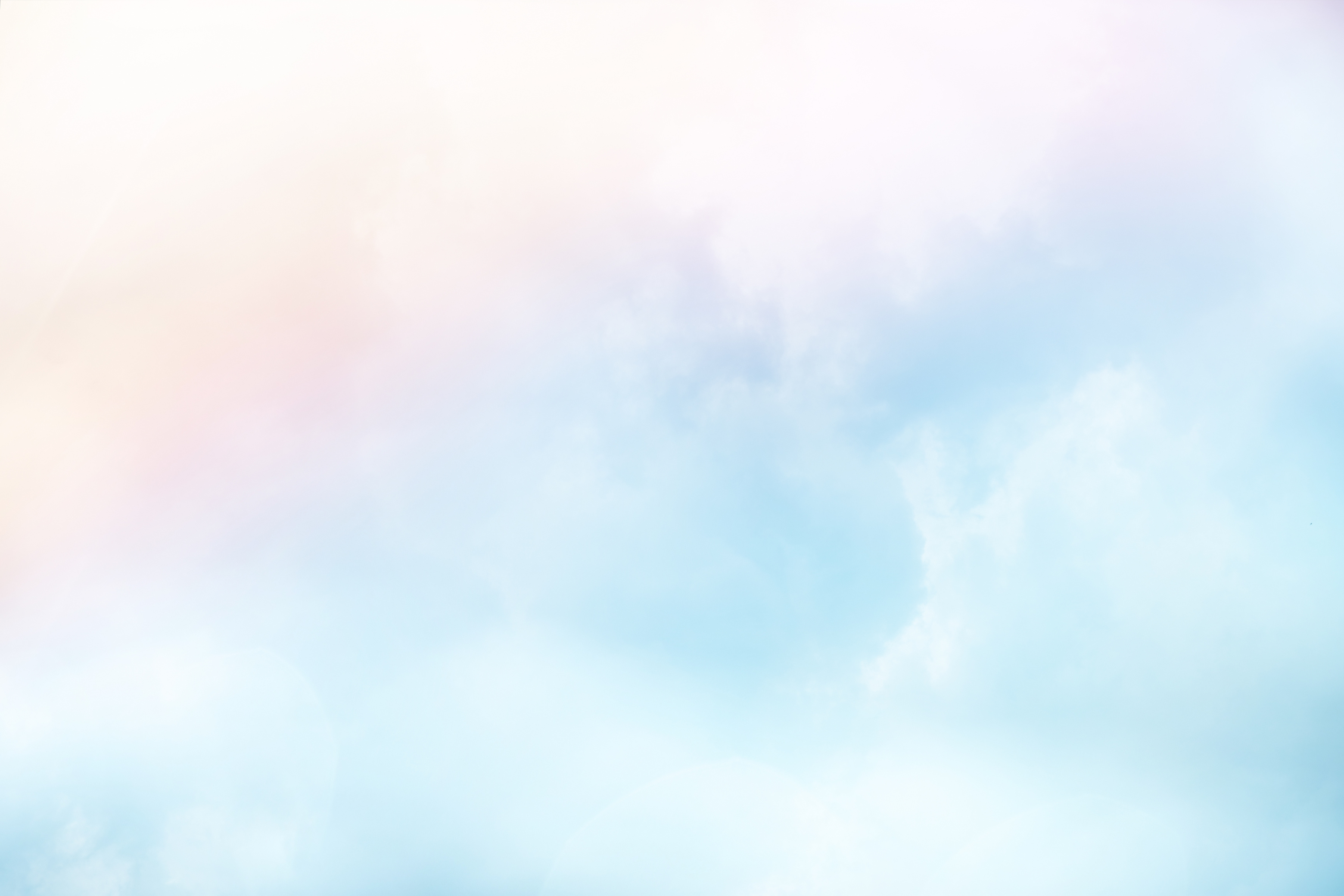 light color blue sky